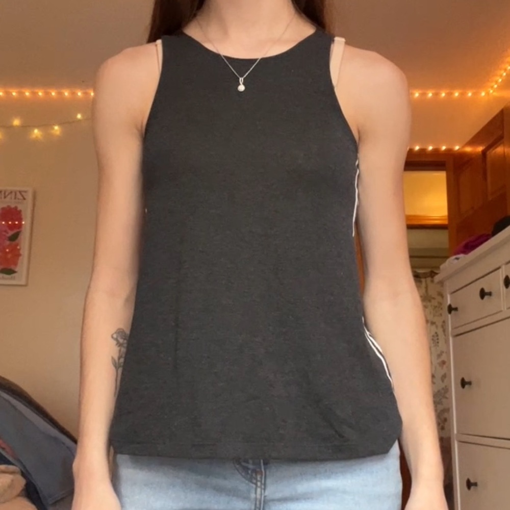 Adidas Charcoal Tank Top